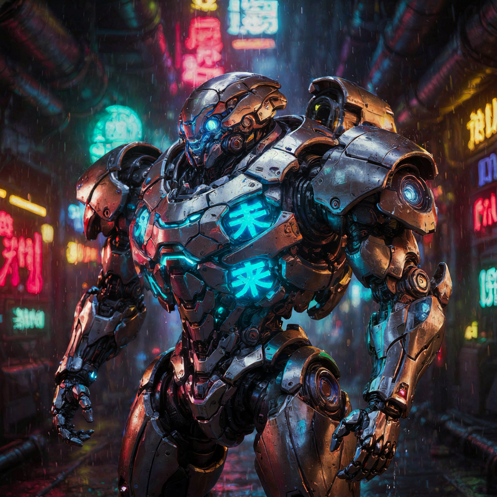 Candidate_B_All_NVFP4 サイバーパンクロボット (未来)